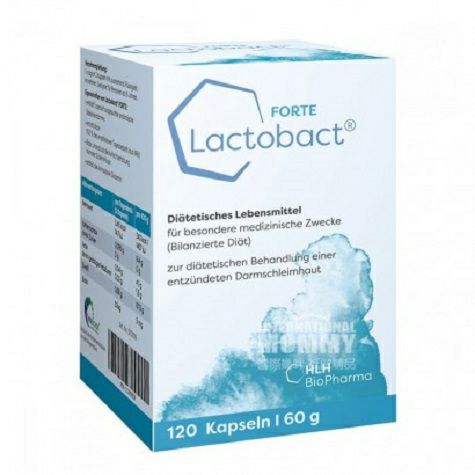 Lactobact German Lactobact terkonsentrasi kapsul probiotik versi luar negeri