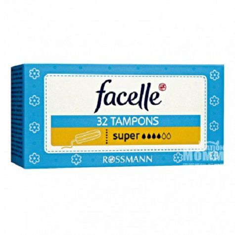 Facelle Germany Facelle built-in tampon 4 drip 32 pcs versi luar neger...