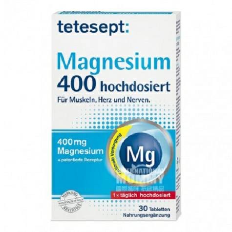 Tablet Tetesept Jerman Tablet Tetesept Magnesium + B6 Edisi Luar Neger...