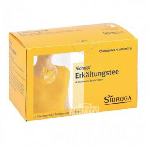 SIDROGA German SIDROGA Tea untuk Cold and Fever Relief Overseas Edition