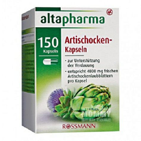 Altapharma Jerman Altapharma Herbal Liver Artichoke Capsule Versi Luar Negeri
