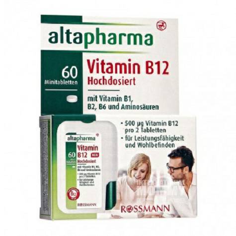 Altapharma Jerman Altapharma konsentrasi tinggi vitamin B permen versi...