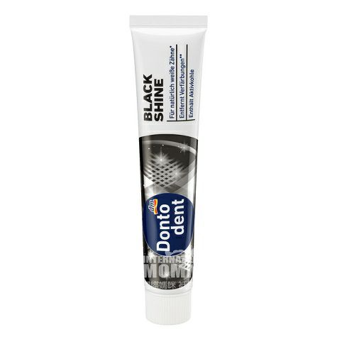 Dontodent Jerman karbon aktif hitam dan putih pasta gigi versi luar ne...