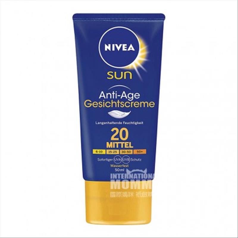 NIVEA German Face Sunscreen SPF20 Versi Luar Negeri