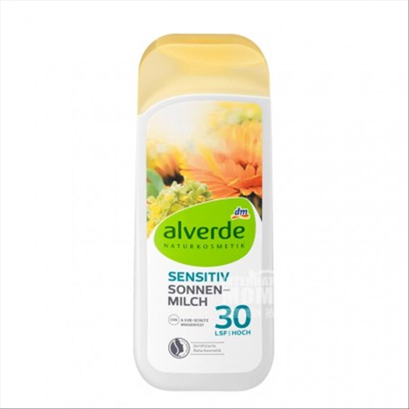 Alverde German Natural Organic Sunscreen Kulit Sensitif 200ml LSF30 Ve...