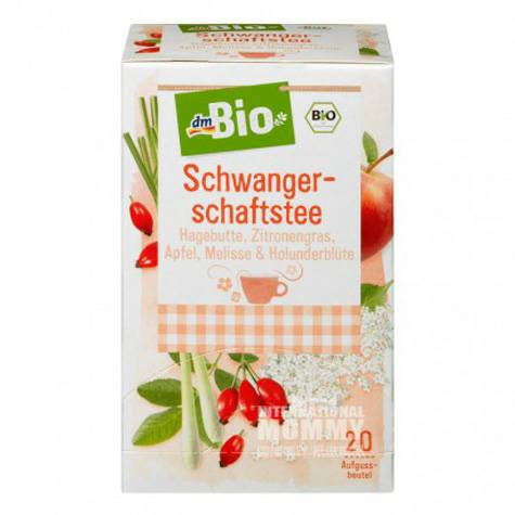 teh herbal DmBio Jerman DmBio untuk meringankan mual pagi hari selama kehamilan versi luar negeri