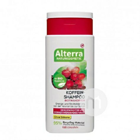 Alterra Germany Alterra Organic Caffeine Shampo Firming Anti-offset untuk Wanita Hamil Tersedia Versi Luar Negeri