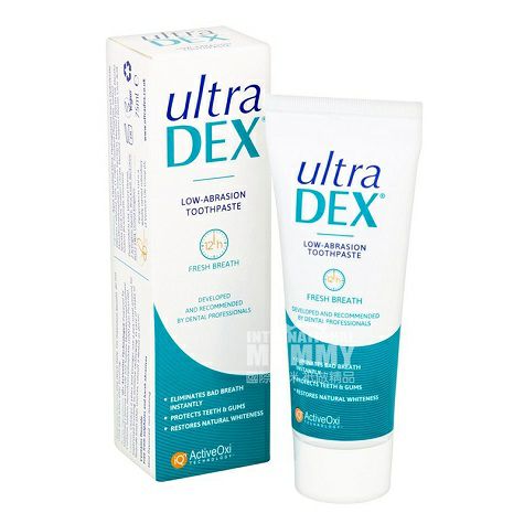 Ultra DEX British Ultra DEX versi pasta gigi segar dan steril di luar negeri