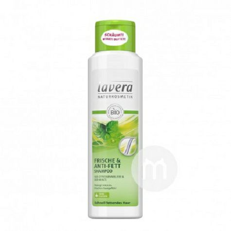 Lavera German Organic Mint Oil Control Shampo Menyegarkan Versi Luar Negeri