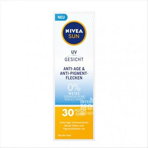 NIVEA German Face Sunscreen LSF30 Overseas Version