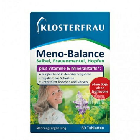 KLOSTERFRAU Jerman KLOSTERFRAU tablet menopause keseimbangan alam vers...