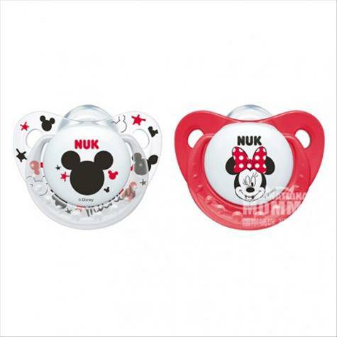 NUK Amerika Serikat NUK Minnie Silicone Pacifier 6-18 bulan dua bungku...