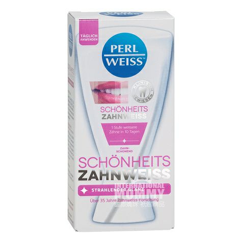 PERL WEISS Jerman PERL WEISS pasta gigi pemutih profesional * 2 wanita hamil tersedia di luar negeri