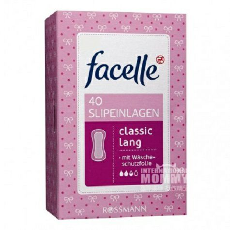 Facelle Germany Facelle sanitary pad 2.5 tetes 40 tablet versi luar negeri