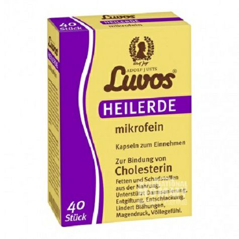 Luvos Jerman Luvos mengurangi kembungnya kapsul kolesterol versi luar negeri