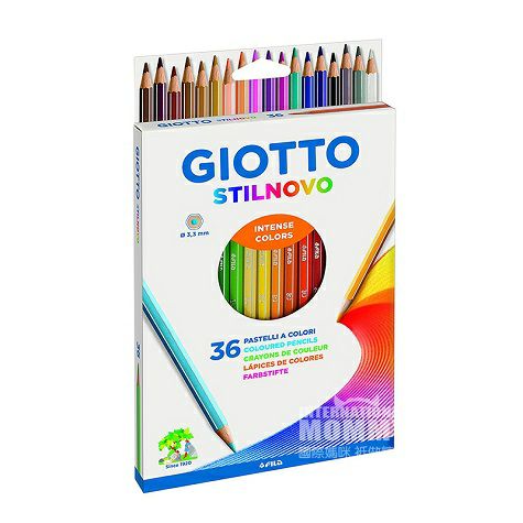 GIOTTO Italy GIOTTO 36 warna log lukisan minyak pensil edisi luar nege...