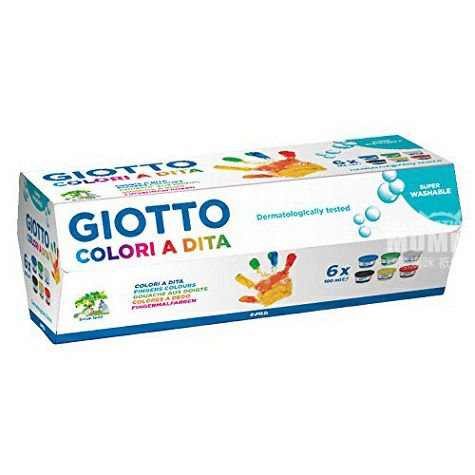 GIOTTO Italy GIOTTO Cat jari 6 warna adalah versi luar negeri yang ama...