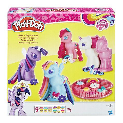 Mainkan Doh American Pony Bailey Plasticine Overseas Edition