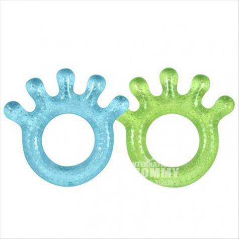 Green Sprouts American baby perangkat pelatihan suplemen makanan oral berbentuk tangan gel dua edisi luar negeri