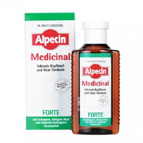 Alpecin Germany Forte oil control solusi anti-ketombe gatal-gatal nutrisi nutrisi * 2 versi luar negeri