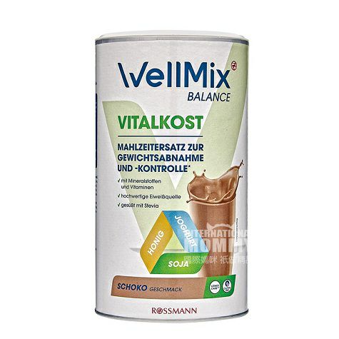 WellMix Germany WellMix serbuk protein pengganti cokelat berkualitas tinggi versi luar negeri