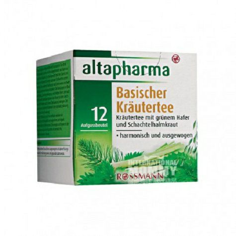 Altapharma Jerman Altapharma menyesuaikan teh keseimbangan asam basa * 2 Versi Luar Negeri