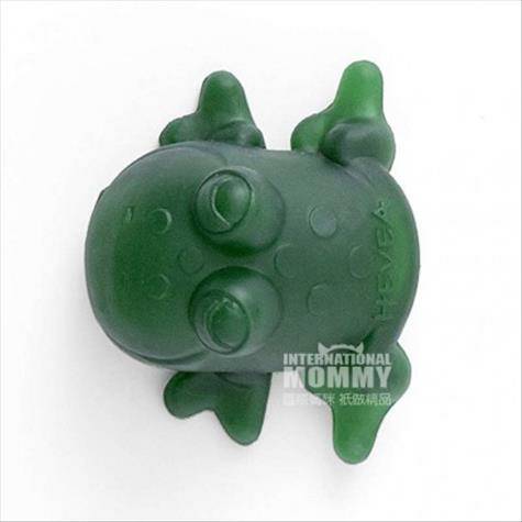 HEVEA mainan mandi katak hijau Denmark versi luar negeri