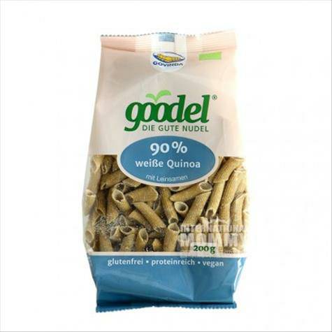 GOVINDA goodel Jerman GOVINDA goodel Organik Quinoa Flax Seed Macaroni Versi Luar Negeri
