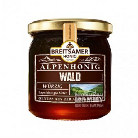 BREITSAMER Jerman BREITSAMER Alpine Black Forest Honey Overseas Edition