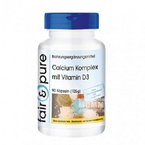 Fair & Pure German Fair & Pure calcium complex capsule yang mengandung vitamin D3 90 kapsul edisi luar negeri