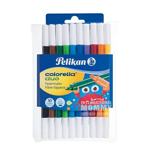 Pelikan warna cat air pena anak-anak Jerman versi 10 di luar negeri
