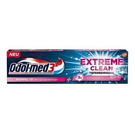 Odol • med3 Jerman Odol • med3 pasta gigi anti karies dalam versi luar negeri