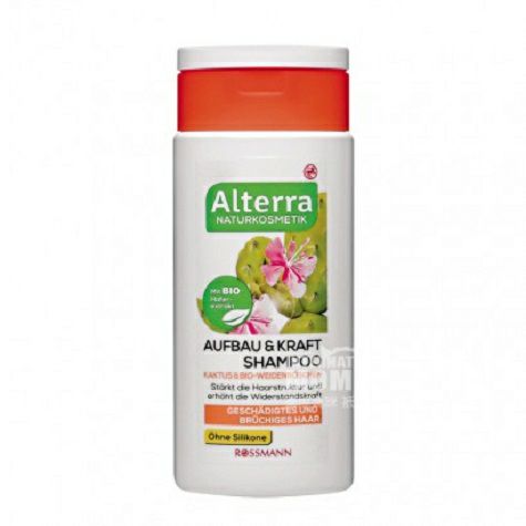Alterra Germany Alterra Organic Cactus Oatmeal Shampo Warna-Bukti Versi Luar Negeri