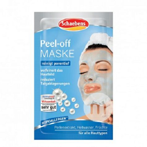 Schaebens German Pearl Essence Peeling Mask * 10 Versi Luar Negeri