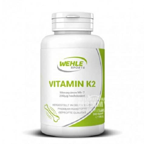 OLAHRAGA WEHLE Jerman OLAHRAGA WEHLE Vitamin K2 MK7 kapsul 365 kapsul ...
