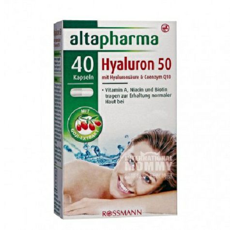 Altapharma Jerman Altapharma Coenzyme Asam Hyaluronic Q10 Kapsul Versi...