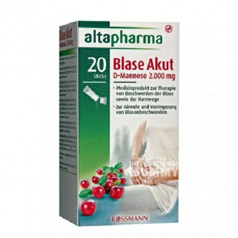 Altapharma Jerman Altapharma 20 butiran sistem kandung kemih edisi lua...