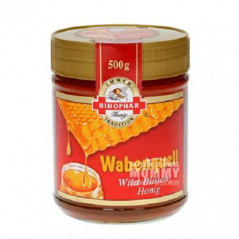 BIHOPHAR Jerman BIHOPHAR Honeycomb Bunga Liar Madu 500g Versi Luar Neg...
