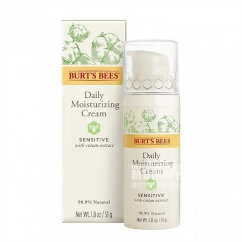 BURT`S BEE American Cotton Essence Sensitive Skin Day Cream Versi Luar...