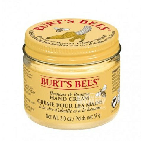 BURT`S BEES American Beeswax Banana Hand Cream Versi Luar Negeri