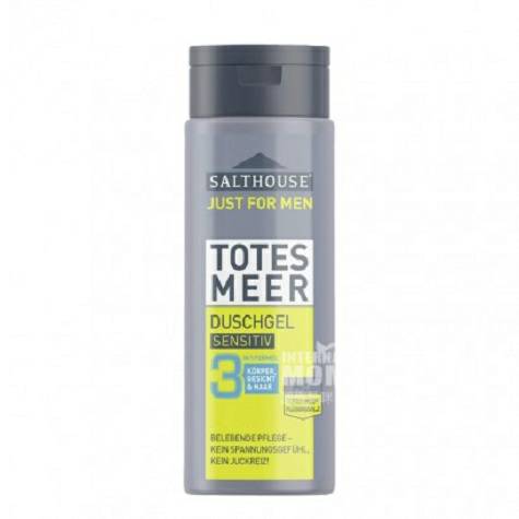 SALTHOUSE German SALTHOUSE three-in-one pria shampoo dan shower gel ve...