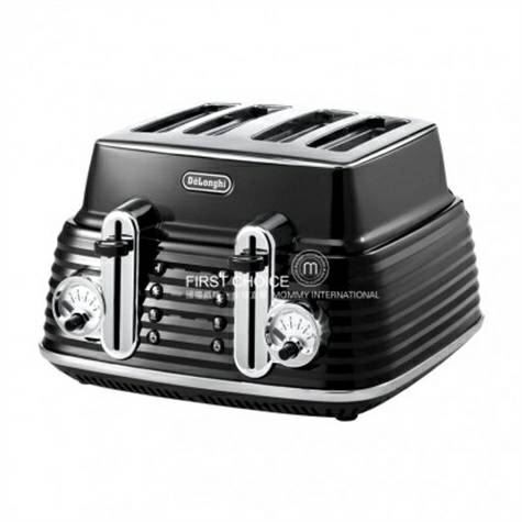 De-Longhi Jerman CULTURA CTZ 4003.BK Toaster Toaster Versi Luar Negeri