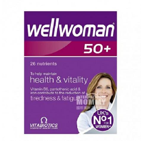 versi multivitamin 30 tablet wanita Wellwoman British Wellwoman Inggri...