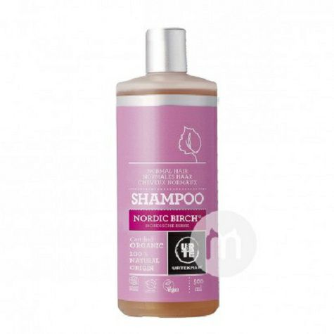 URTEKRAM Danish Nordic Birch Shampoo Organik untuk Wanita Hamil Tersedia Versi Luar Negeri