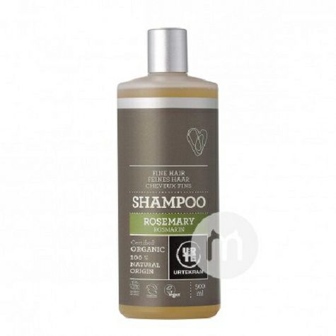 URTEKRAM Danish Rosemary Organic Shampoo Versi Luar Negeri