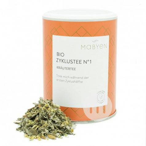 Mabyen Jerman Mabyen teh herbal organik paruh pertama versi luar negeri