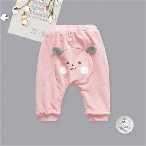 Verantwortung bayi laki-laki dan perempuan berdiri lucu telinga kucing ditambah beludru celana PP besar merah muda