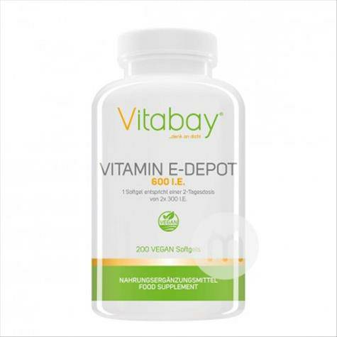 vitabay kapsul vitamin E Jerman vitamin E 200 kapsul edisi luar negeri