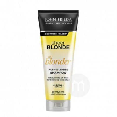 JOHN FRIEDA JOHN FRIEDA Light Blonde Hair Revitalizing Shampoo * 2 Versi Luar Negeri