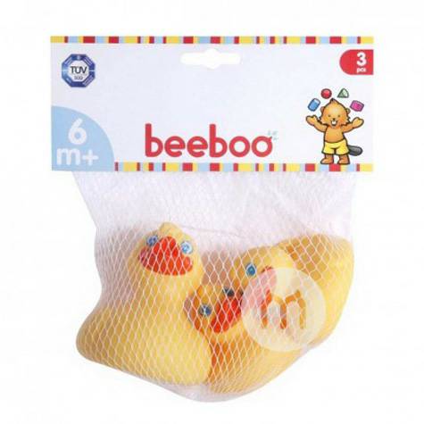 Beeboo Jerman Beeboo bayi bebek kuning mandi mainan versi luar negeri